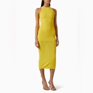SOLID & STRIPED x Sofia Richie Grainge Varena Dress in Viscose-knit